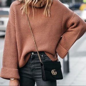 Free People Park City Oversized Pullover Sweater